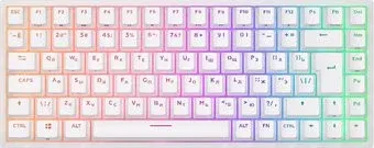 Royal Kludge RK84 ISO RGB (белый, RK Red)