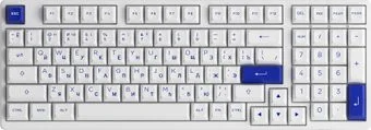 Akko 3098B White & Blue (Akko CS Jelly Pink)