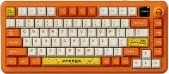 Ajazz AK820 Max Plus (оранжевый/белый, Ajazz Avocado)