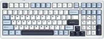 AULA F99 (белый/синий/черный)