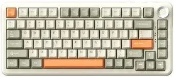 Ajazz AK820 Max (бежевый/оранжевый, Ajazz Flying Fish)