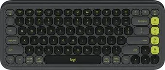 Logitech Pop Icon Keys 920-013143 (графитовый/зеленый, нет кириллицы)