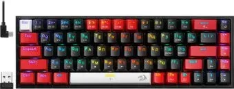 Redragon Castor Pro (черный/красный)