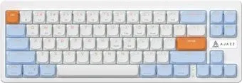 Ajazz AKL680 (белый/голубой, Ajazz Red)