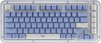Logitech Alto Keys K75M 920-013301 (белый/синий, нет кириллицы)