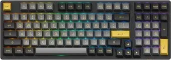 Akko 3098B Plus Black &amp; Gold (Akko V3 Cream Yellow Pro)