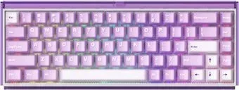 Akko Ray68 HE Magnetic Misty Purple & White (Akko AstroAim Magnetic)