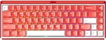 Akko Ray68 HE Magnetic Misty Red &amp; White (Akko AstroAim Magnetic)