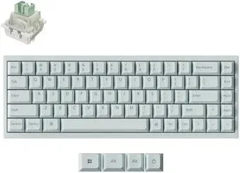 Keychron Q16 HE 8K Light Green Q16HW-L1 (Keychron Ultra-Fast Lime Magnetic, нет кириллицы)