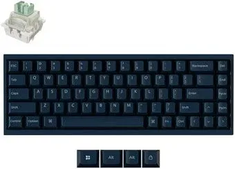 Keychron Q16 HE 8K Navy Blue Q16HW-J1 (Keychron Ultra-Fast Lime Magnetic, нет кириллицы)