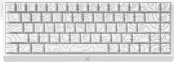 MCHOSE Ace 68 HE White Topographic (KTEK Magnetic)