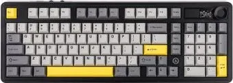 Ajazz AK980 Screen Version (черный/серый/желтый, Merrard Switch)