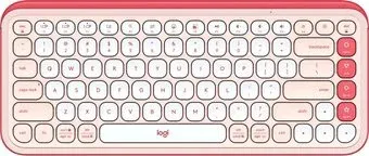 Logitech Pop Icon Keys 920-013049 (розовый/белый, нет кириллицы)