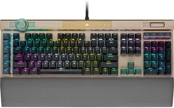 Corsair K100 RGB (золотистый, Corsair OPX, нет кириллицы)