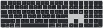Apple Magic Keyboard USB-C MXK83LL/A (с Touch ID и цифровой панелью, с черными клавишами, раскладка US English)