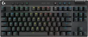 Logitech Pro X TKL Logitech GX Blue Clicky 920-012118 (черный, нет кириллицы)