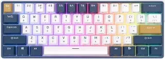 Royal Kludge RK61 Plus RGB (белый, RK Cyan)