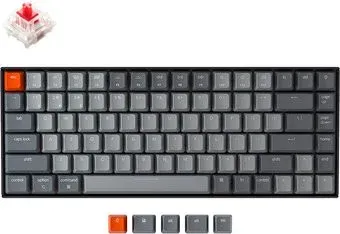 Keychron K2 V2 White LED K2-A1-RU (Gateron G Pro Red)