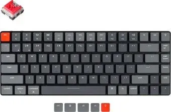 Keychron K3 V2 RGB K3-E1-RU (Keychron Low Profile Optical Red)