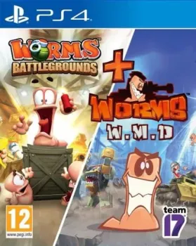 Worms Battlegrounds + Worms W.M.D для PlayStation 4