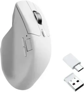 Keychron M6 Wireless (белый, с тихим кликом)