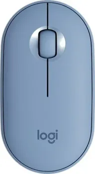 Logitech M350 Pebble (голубой)