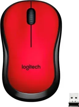 Logitech M220 Silent (красный) [910-004880]