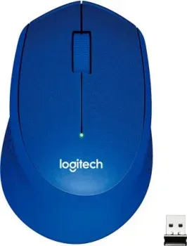 Logitech M330 Silent Plus (синий)