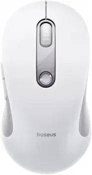 Baseus F02 Ergonomic Wireless Mouse 2.4G Single (белый)