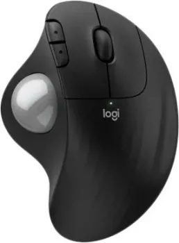 Logitech Ergo M575S (черный, серебристый шарик)
