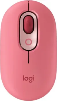 Logitech Pop Mouse (розовый/бордовый)