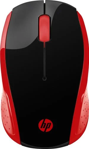 HP Wireless Mouse 200 (черный/красный)