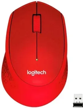 Logitech M330 Silent Plus (красный)