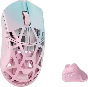 WLMouse Beast X Mini Pro Omron Solid Sides (голубой/розоывй)