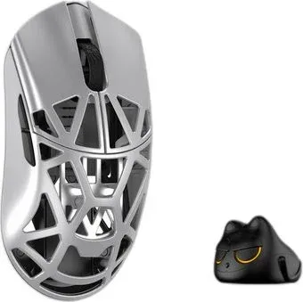 WLMouse Beast X Mini Pro Omron Solid Sides (серебристый)