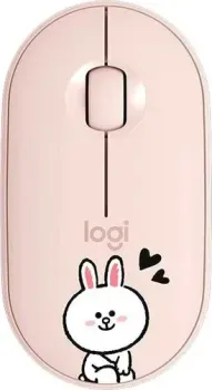 Logitech M350 Pebble Line Friends Cony (розовый)