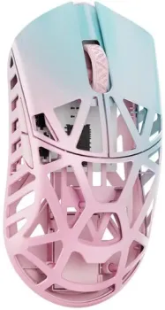 WLMouse Beast X Max Omron Side Slits (голубой/розовый)