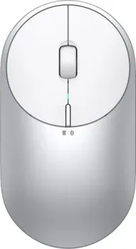 Xiaomi Mi Portable Mouse 2 (серебристый/белый)