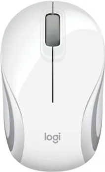 Logitech M187 (белый/серый)