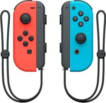 Nintendo Joy-Con (неоновый красный/неоновый синий)