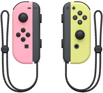 Nintendo Joy-Con (пастельный розовый/пастельный желтый)