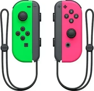 Nintendo Joy-Con (неоновый зеленый/неоновый розовый)