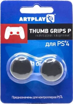 Artplays Thumb Grips вогнутые для PS4 (2 шт., черный)