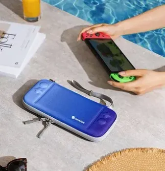 Tomtoc FancyCase A05 Slim для Nintendo Switch/Nintendo Switch OLED (синий)