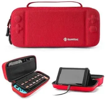 Tomtoc Travel Case для Nintendo Switch (красный)