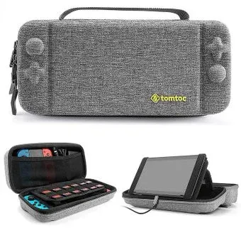 Tomtoc Travel Case для Nintendo Switch (серый)