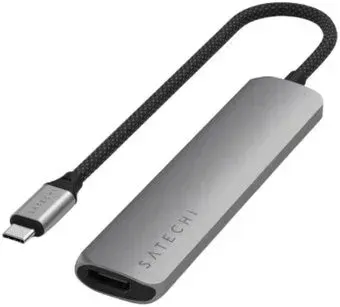 Satechi 6-in-1 USB-C Slim Multiport Adapter ST-P6SM (серый)