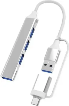 USBTOP USB Type-A/USB Type-C - 4xUSB Type-A 556711