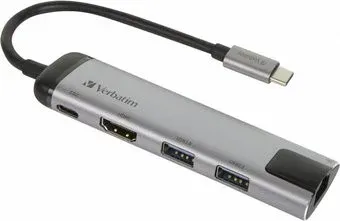 Verbatim USB-C Multiport Hub 49141