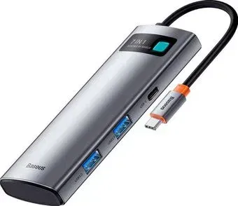 Baseus Metal Gleam Series 7-in-1 Multifunctional Type-C WKWG020113